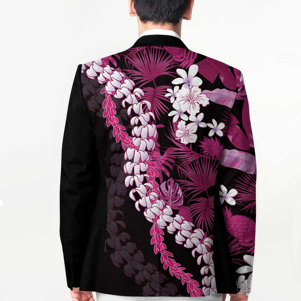 Akala Aloha Hawaii Lei Blazer Tropical Flowers Elegant Vibe LT14 - Polynesian Pride