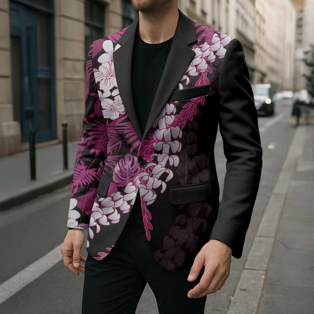 Akala Aloha Hawaii Lei Blazer Tropical Flowers Elegant Vibe LT14 - Polynesian Pride