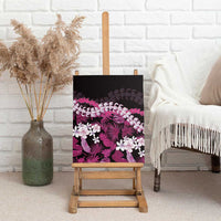Akala Aloha Hawaii Lei Canvas Wall Art Tropical Flowers Elegant Vibe LT14 - Polynesian Pride