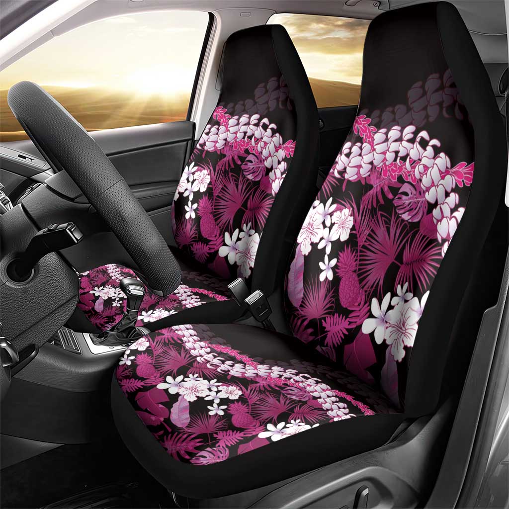 Akala Aloha Hawaii Lei Car Seat Cover Tropical Flowers Elegant Vibe LT14 - Polynesian Pride