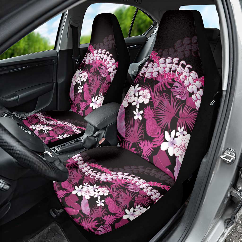 Akala Aloha Hawaii Lei Car Seat Cover Tropical Flowers Elegant Vibe LT14 - Polynesian Pride