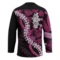 Akala Aloha Hawaii Lei Hockey Jersey Tropical Flowers Elegant Vibe LT14 - Polynesian Pride