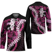 Akala Aloha Hawaii Lei Hockey Jersey Tropical Flowers Elegant Vibe LT14 - Polynesian Pride