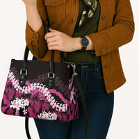 Akala Aloha Hawaii Lei Leather Bag Tropical Flowers Elegant Vibe LT14 - Polynesian Pride