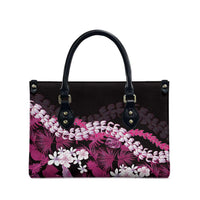 Akala Aloha Hawaii Lei Leather Bag Tropical Flowers Elegant Vibe LT14 - Polynesian Pride