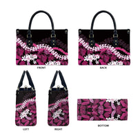 Akala Aloha Hawaii Lei Leather Bag Tropical Flowers Elegant Vibe LT14 - Polynesian Pride
