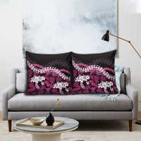 Akala Aloha Hawaii Lei Pillow Cover Tropical Flowers Elegant Vibe LT14 - Polynesian Pride