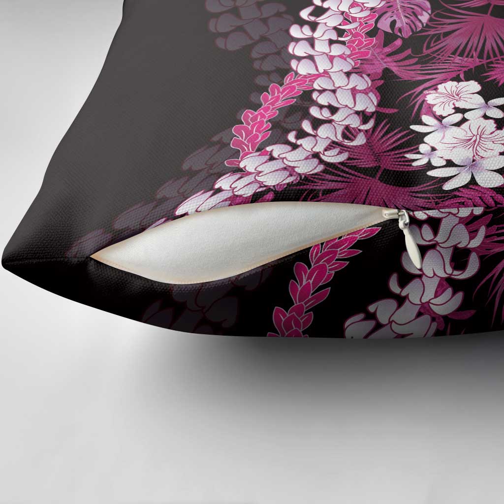 Akala Aloha Hawaii Lei Pillow Cover Tropical Flowers Elegant Vibe LT14 - Polynesian Pride