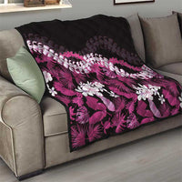 Akala Aloha Hawaii Lei Quilt Tropical Flowers Elegant Vibe LT14 - Polynesian Pride