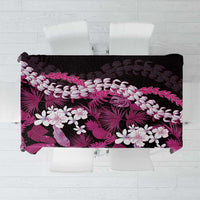 Akala Aloha Hawaii Lei Tablecloth Tropical Flowers Elegant Vibe LT14 Pink - Polynesian Pride