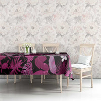 Akala Aloha Hawaii Lei Tablecloth Tropical Flowers Elegant Vibe LT14 - Polynesian Pride