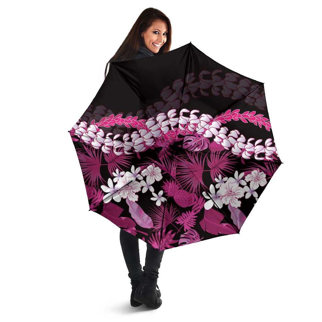 Akala Aloha Hawaii Lei Umbrella Tropical Flowers Elegant Vibe LT14 - Polynesian Pride