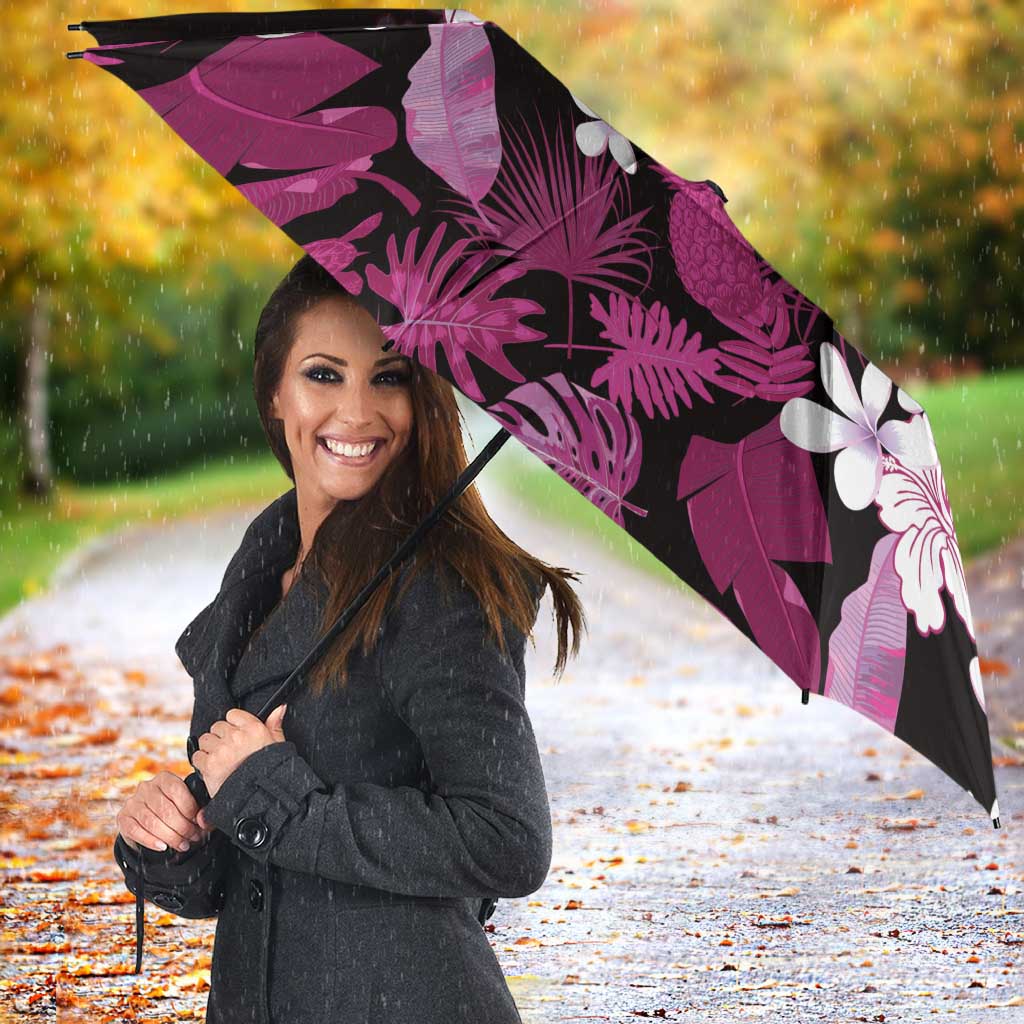 Akala Aloha Hawaii Lei Umbrella Tropical Flowers Elegant Vibe LT14 - Polynesian Pride