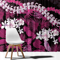Akala Aloha Hawaii Lei Window Curtain Tropical Flowers Elegant Vibe LT14 - Polynesian Pride