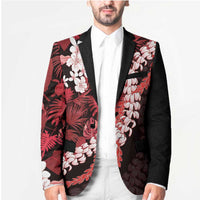 Ulaula Aloha Hawaii Lei Blazer Tropical Flowers Elegant Vibe LT14 - Polynesian Pride