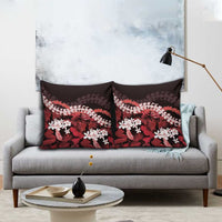 Ulaula Aloha Hawaii Lei Pillow Cover Tropical Flowers Elegant Vibe LT14 - Polynesian Pride