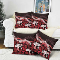 Ulaula Aloha Hawaii Lei Pillow Cover Tropical Flowers Elegant Vibe LT14 - Polynesian Pride