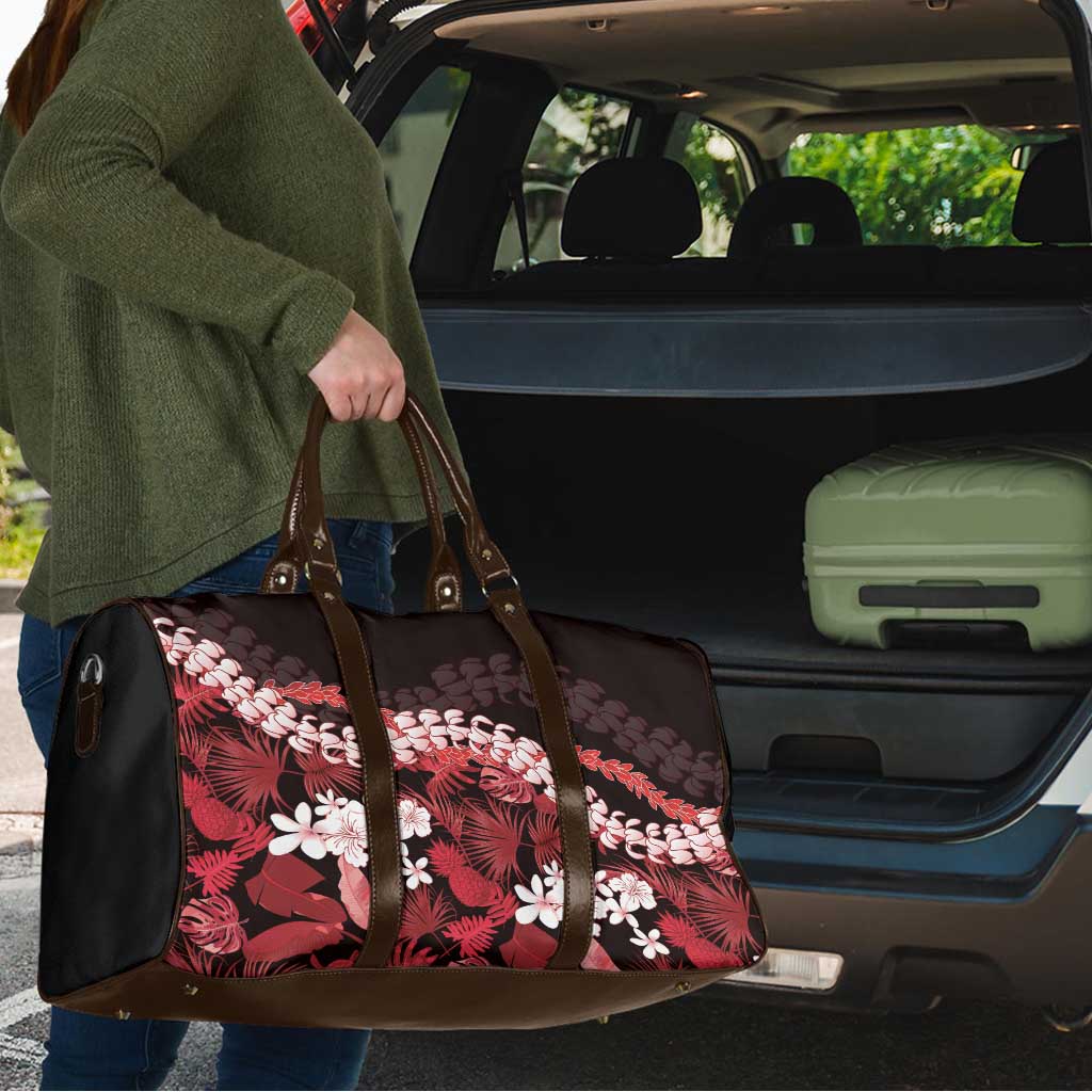 Ulaula Aloha Hawaii Lei Travel Bag Tropical Flowers Elegant Vibe LT14 - Polynesian Pride