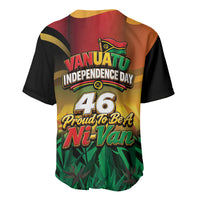 Vanuatu Independence Day Baseball Jersey Chibi Boar Proud To Be A Ni-Van LT14 - Polynesian Pride