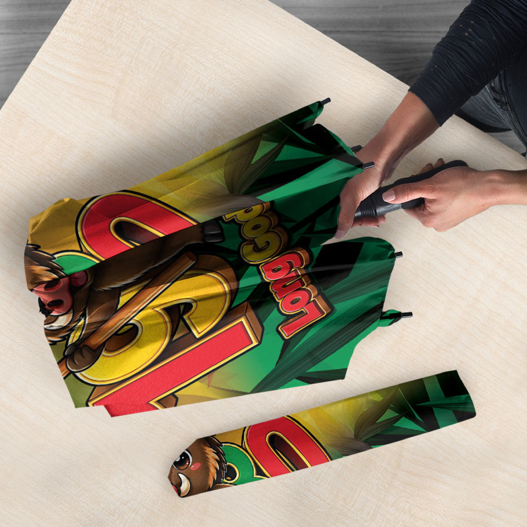 Vanuatu Independence Day Umbrella Chibi Boar Proud To Be A Ni-Van LT14 - Polynesian Pride