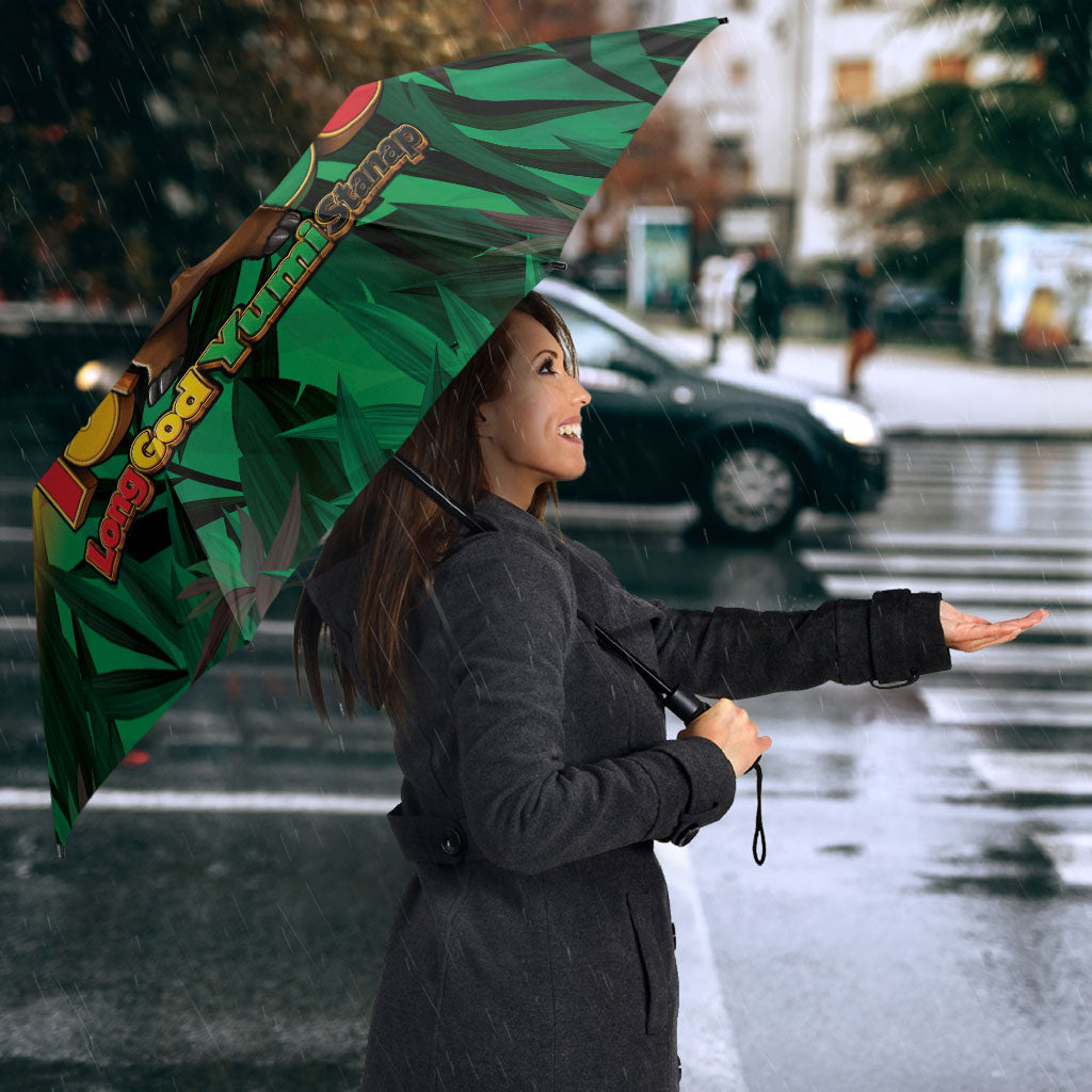 Vanuatu Independence Day Umbrella Chibi Boar Proud To Be A Ni-Van LT14 - Polynesian Pride