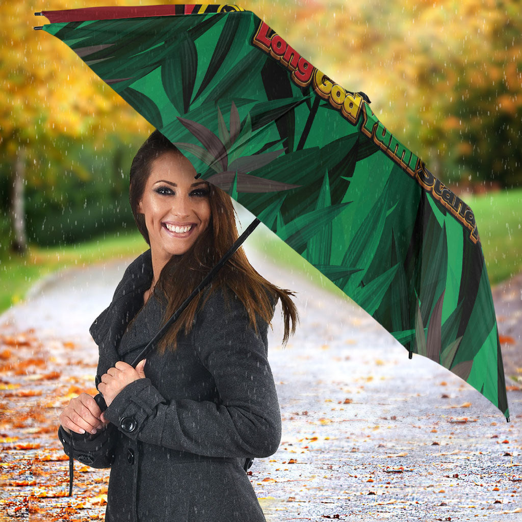 Vanuatu Independence Day Umbrella Chibi Boar Proud To Be A Ni-Van LT14 - Polynesian Pride