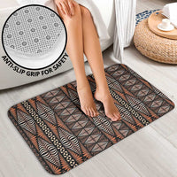 Malo e lelei Tonga Bathroom Set Tongan Ngatu Vintage Brown LT14 - Polynesian Pride