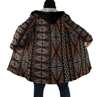 Malo e lelei Tonga Cloak Tongan Ngatu Vintage Brown LT14 - Polynesian Pride