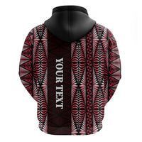 Tonga Rugby Personalised Hoodie 2025 Mate Maa Tonga Ngatu Motif LT14 - Polynesian Pride