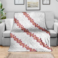 White Sunday Tonga Fakame Blanket Tongan Ngatu Heilala Lei LT14 - Polynesian Pride
