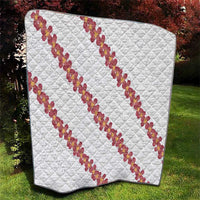 White Sunday Tonga Fakame Quilt Tongan Ngatu Heilala Lei LT14 - Polynesian Pride