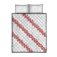 White Sunday Tonga Fakame Quilt Bed Set Tongan Ngatu Heilala Lei LT14 - Polynesian Pride
