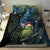 New Zealand Christmas Bedding Set Cute Kakapo Meri Kirihimete Maori Koru