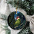 New Zealand Christmas Ceramic Ornament Cute Kakapo Meri Kirihimete Maori Koru