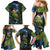 New Zealand Christmas Family Matching Mermaid Dress and Hawaiian Shirt Cute Kakapo Meri Kirihimete Maori Koru