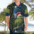 New Zealand Christmas Hawaiian Shirt Cute Kakapo Meri Kirihimete Maori Koru