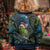 New Zealand Christmas Kid Ugly Christmas Sweater Cute Kakapo Meri Kirihimete Maori Koru