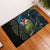 New Zealand Christmas Rubber Doormat Cute Kakapo Meri Kirihimete Maori Koru