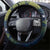 New Zealand Christmas Steering Wheel Cover Cute Kakapo Meri Kirihimete Maori Koru