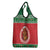 Personalized Hawaii Christmas Grocery Bag Tiki Santa Mele Kalikimaka