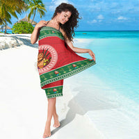 Personalized Hawaii Christmas Sarong Tiki Santa Mele Kalikimaka LT14 - Polynesian Pride
