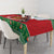 Personalized Hawaii Christmas Tablecloth Tiki Santa Mele Kalikimaka