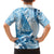 New Zealand Saling Family Matching Off Shoulder Maxi Dress and Hawaiian Shirt Aotearoa Yacht Racing - Born To Sail