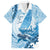 New Zealand Saling Family Matching Off Shoulder Maxi Dress and Hawaiian Shirt Aotearoa Yacht Racing - Born To Sail