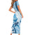 New Zealand Saling Family Matching Short Sleeve Bodycon Dress and Hawaiian Shirt Aotearoa Yacht Racing - Born To Sail