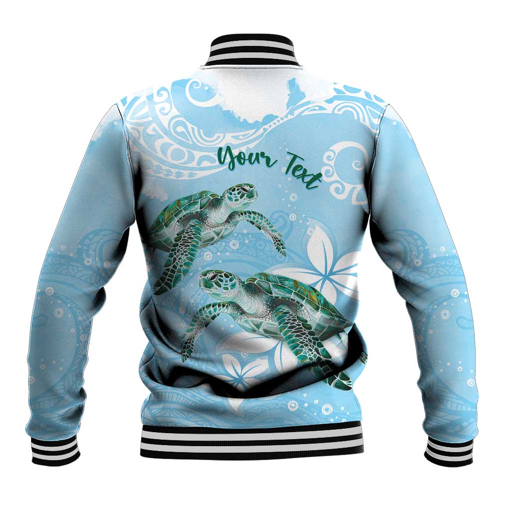 Personalised Polynesia Valentine's Day Baseball Jacket SeaTurtle Couple Polynesian - Fairy Sparkles Color LT14 - Polynesian Pride