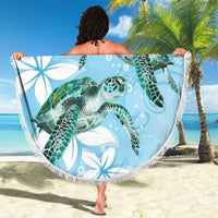 Polynesia Valentine's Day Beach Blanket SeaTurtle Couple Polynesian - Fairy Sparkles Color LT14 - Polynesian Pride