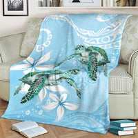 Polynesia Valentine's Day Blanket SeaTurtle Couple Polynesian - Fairy Sparkles Color LT14 - Polynesian Pride