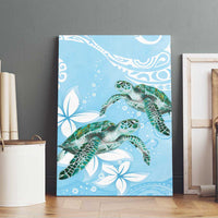Polynesia Valentine's Day Canvas Wall Art SeaTurtle Couple Polynesian - Fairy Sparkles Color LT14 - Polynesian Pride