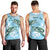 Personalised Polynesia Valentine's Day Men Tank Top SeaTurtle Couple Polynesian - Fairy Sparkles Color